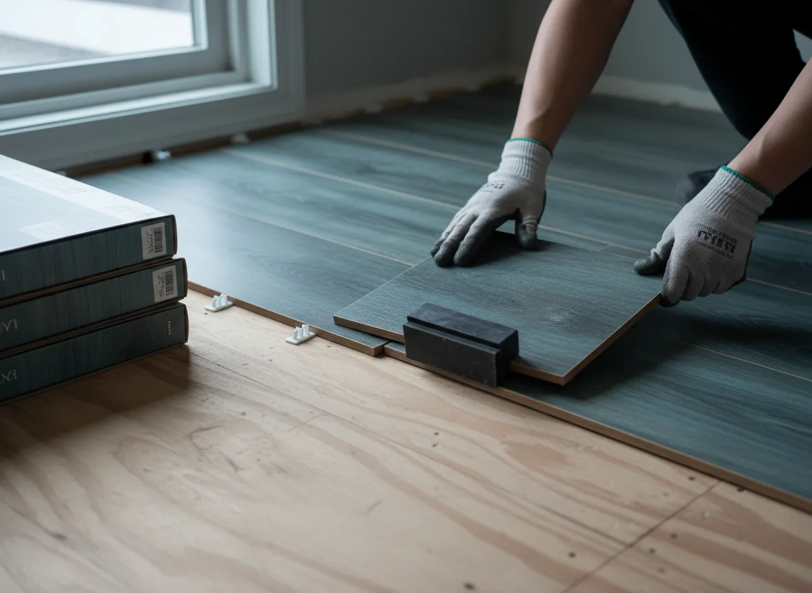 Luxury Vinyl Plank Installation company in Norcross, MN